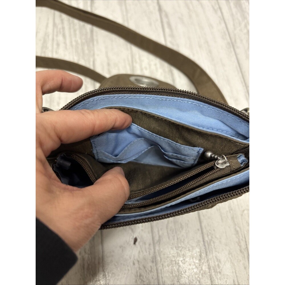 Baggallini Crossbody Bag Brown EUC - Picture 5 of 8